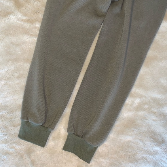 NWT White Birch Black Label olive green heavyweight joggers M - Picture 5 of 10